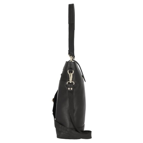 Plevier Bow Shoulder Bag Leather 30 cm Laptop compartment