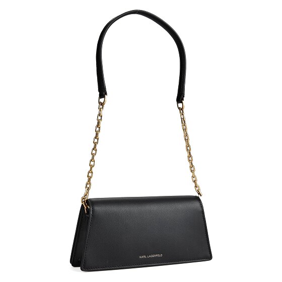 Karl Lagerfeld Autograph Shoulder Bag Genuine Leather 20.5 cm