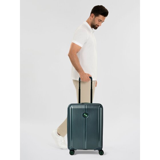 Polestream Paris 4 wheels Cabin trolley 55 cm with expansion pleat