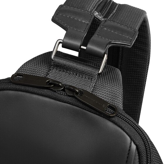 Piquadro Lyss Sling Bag 31 cm leather