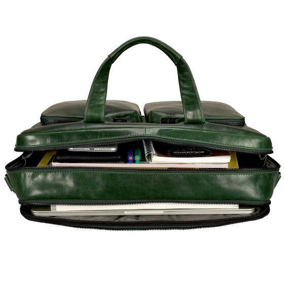 Leonhard Heyden Porto Briefcase Leather 39 cm