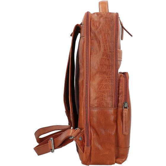 Spikes & Sparrow Bronco backpack leather 40 cm laptop compartment