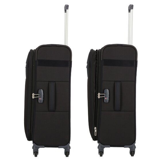 Samsonite Citybeat 4 wheels Suitcase set 3-piece with expansion pleat