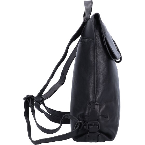 aunts & uncles Grandma's Luxury Club Mrs. Apple swirl backpack leather 36 cm laptop compartment