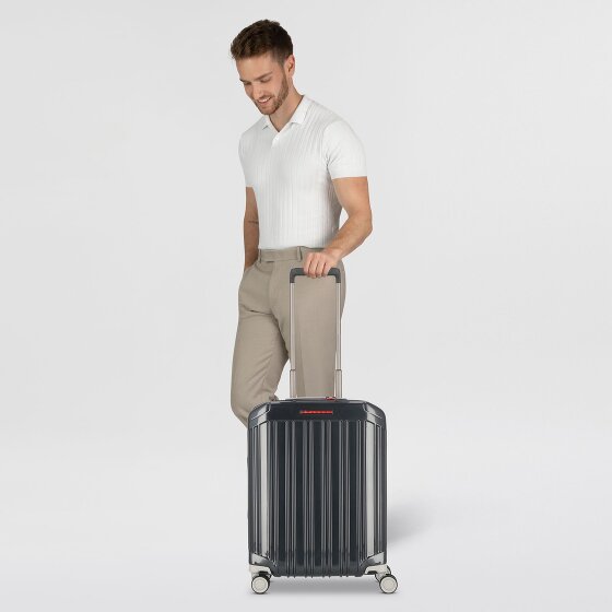 Piquadro PQ-Light 4 Roll Cabin Trolley 55 cm