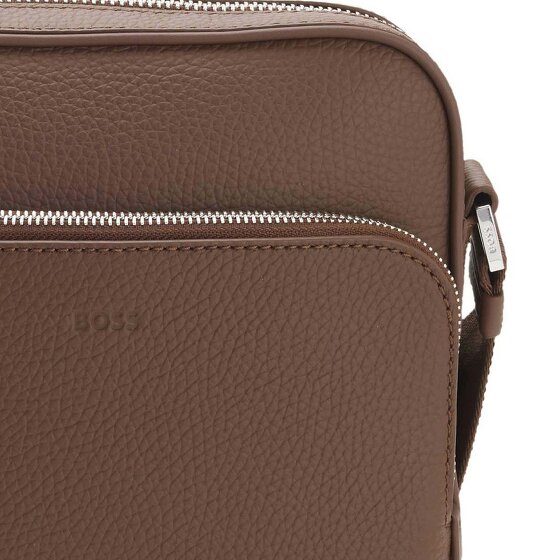 Boss New Crosstown Shoulder bag Genuine Leather 24 cm