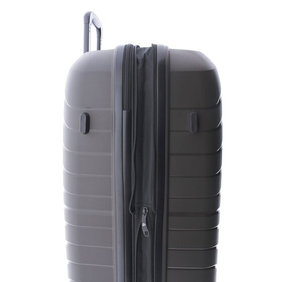 Gladiator 3400 4 wheels Trolley 76 cm with expansion pleat