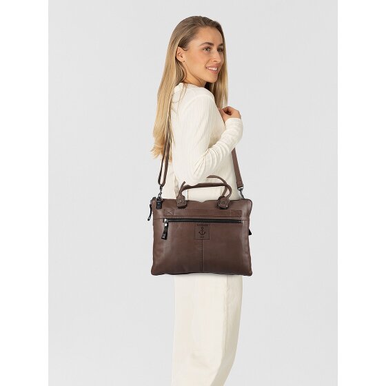 Harbour 2nd Urban Poets Vega Laptop bag Genuine Leather 38 cm
