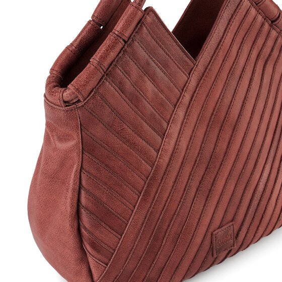 FredsBruder Criss-Cross Shopper Bag Genuine Leather 30 cm