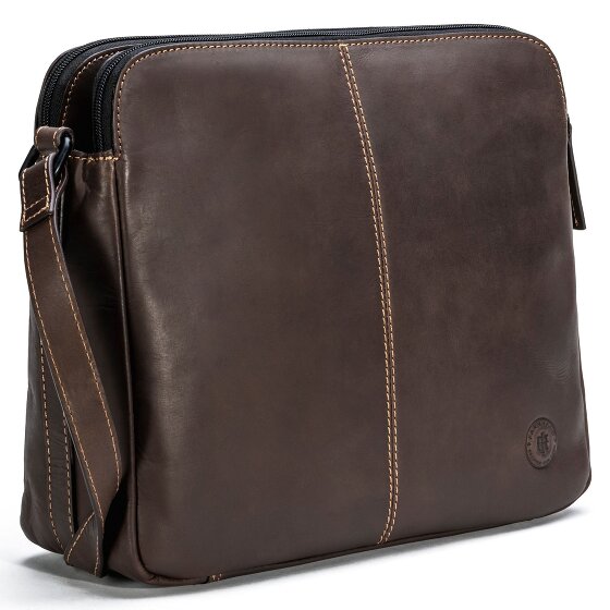 Farmhood Nashville XL shoulder bag 2 compartments leather 29 cm