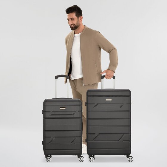 Nowi Bergamo 4 wheels Suitcase set 2-piece