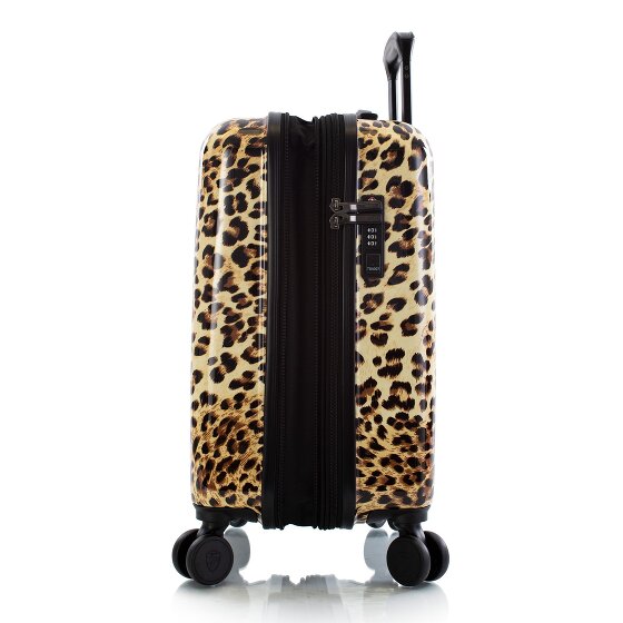 Heys Black Camo 4 wheels Cabin trolley S 53 cm with expansion pleat