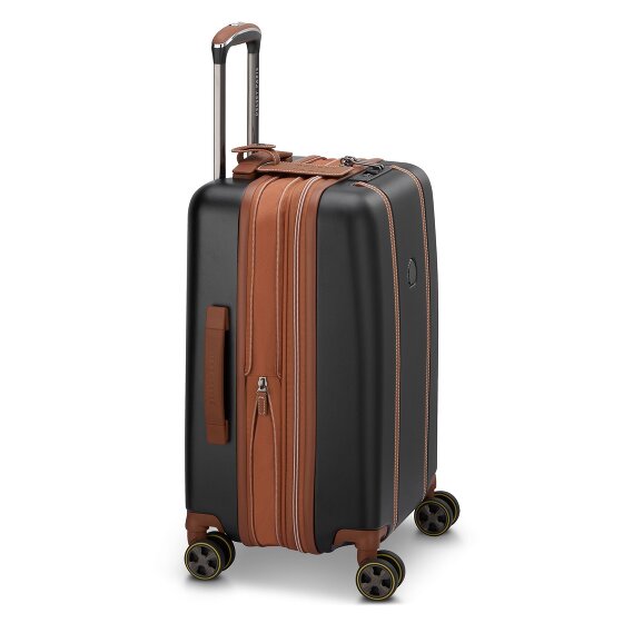 Delsey Paris Deauville 4 wheels Cabin trolley 55 cm with expansion pleat