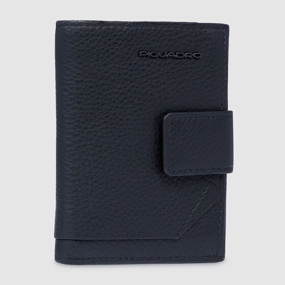Piquadro Than Wallet RFID protection Leather 10 cm