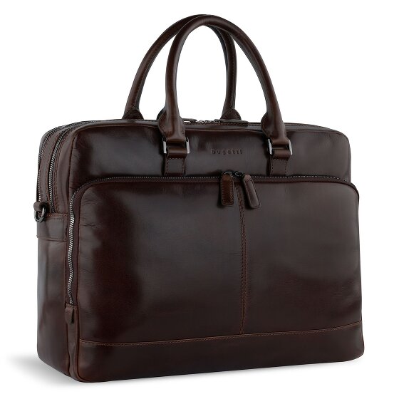 Bugatti Romano Briefcase Leather 40 cm Laptop compartment