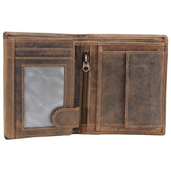 Greenburry Vintage Dragon wallet leather 10 cm
