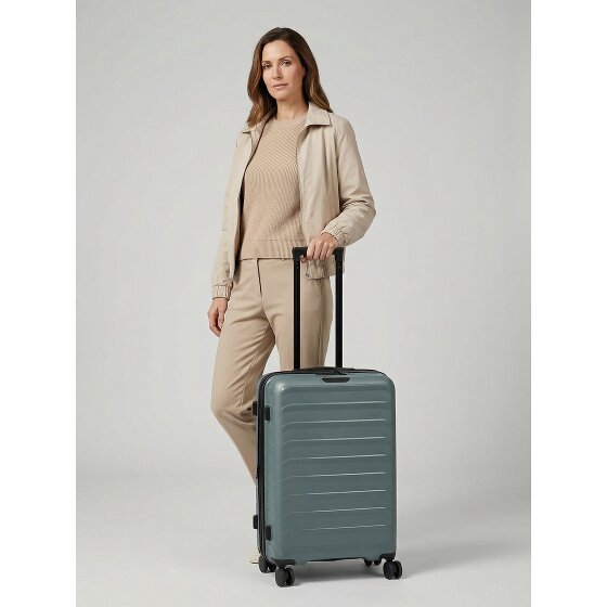 d&n Toronto 4 wheels Trolley M 65 cm with expansion pleat