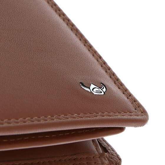 Golden Head Polo Wallet RFID protection Genuine Leather 12 cm