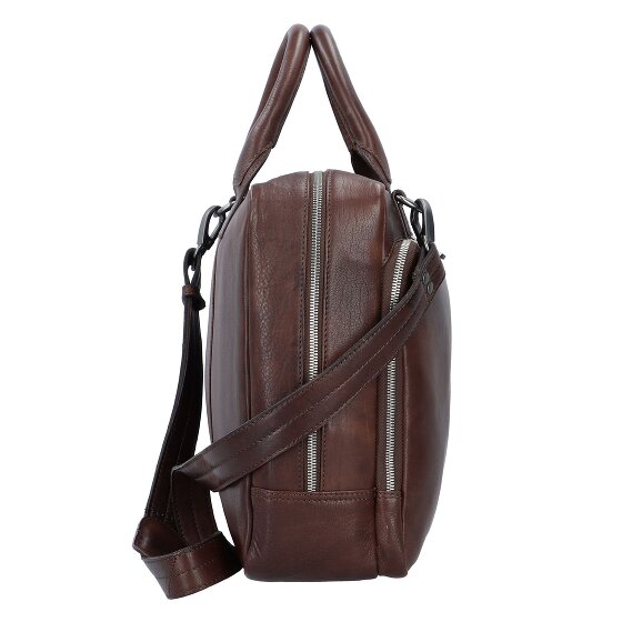 Plevier Vintage Bill Briefcase Leather 40 cm Laptop compartment