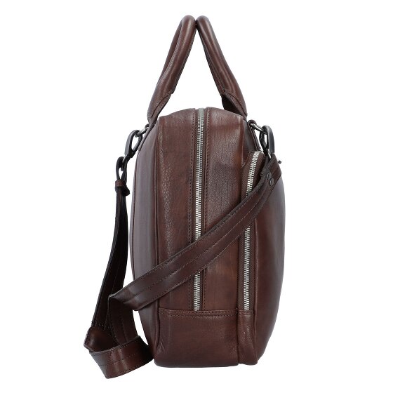 Plevier Vintage Bill Briefcase Leather 40 cm Laptop compartment
