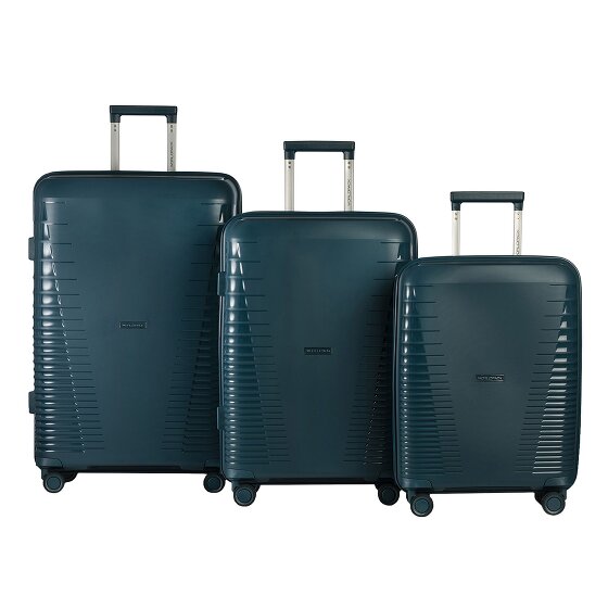 Worldpack Havanna 4 wheels Suitcase set 3-piece