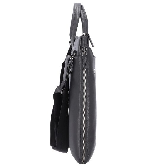 Piquadro Black Square laptop bag leather 47 cm