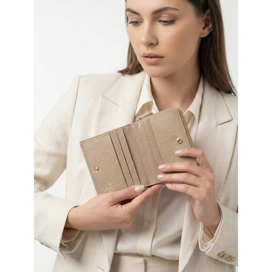 Lazarotti Bologna Leather Medium Zip-Around Wallet, Leather, 10 cm