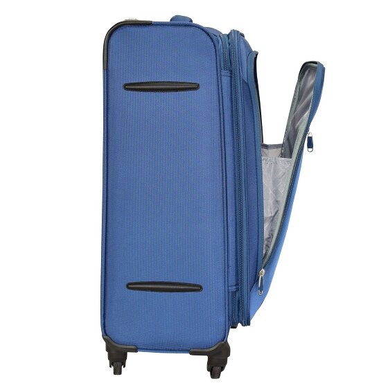 d&n Travel Line 6400 2-4 Roll Suitcase Set 3pcs.