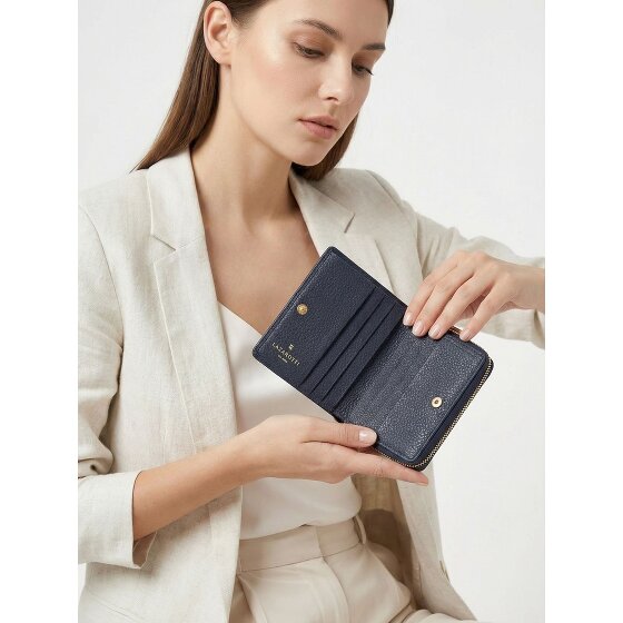Lazarotti Bologna Leather Medium Zip-Around Wallet, Leather, 10 cm
