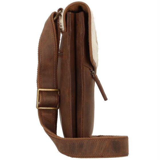 Greenland Nature Natural Combination shoulder bag leather 26 cm