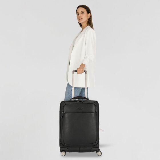 Piquadro Modus Special 4 wheels Trolley Genuine Leather 59 cm