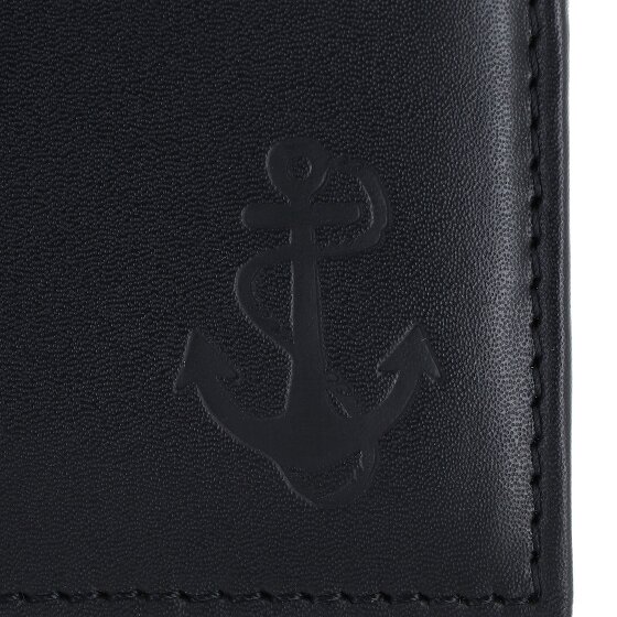oxmox Leather Wallet RFID protection Genuine Leather 11 cm