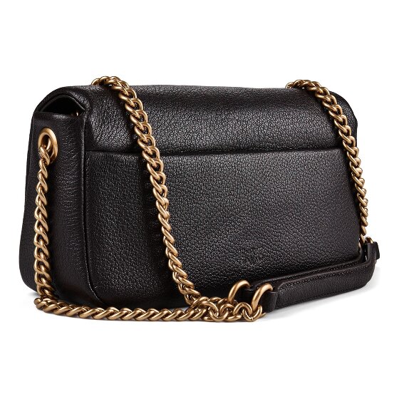 PINKO Love Soft Shoulder Bag Genuine Leather 22 cm