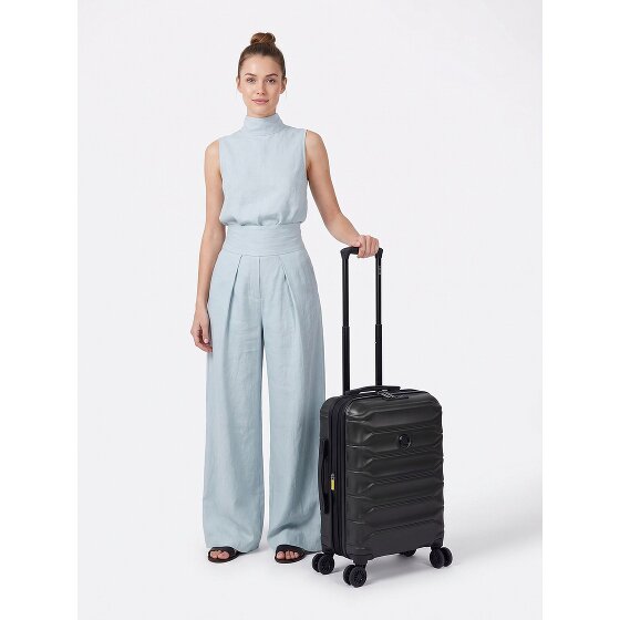 Delsey Paris Meteor 4 wheels Cabin suitcase 55 cm Expandable