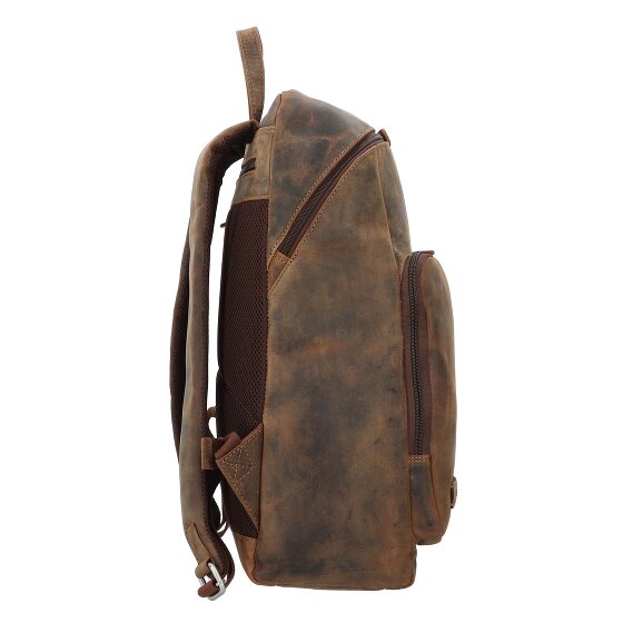 Plevier Hertz Daypack Leather 45 cm Laptop compartment