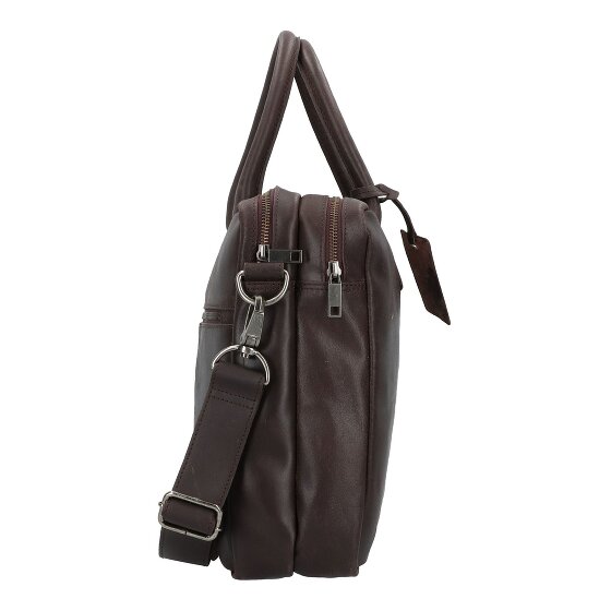 Burkely Vintage Taylor briefcase leather 40 cm laptop compartment