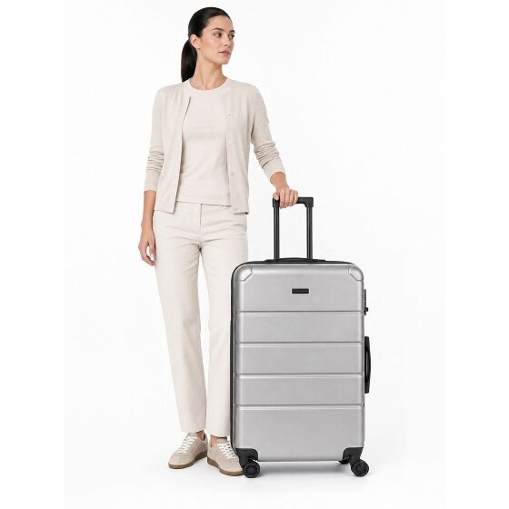 Police Dublin 4 wheels Trolley L 75 cm Expandable