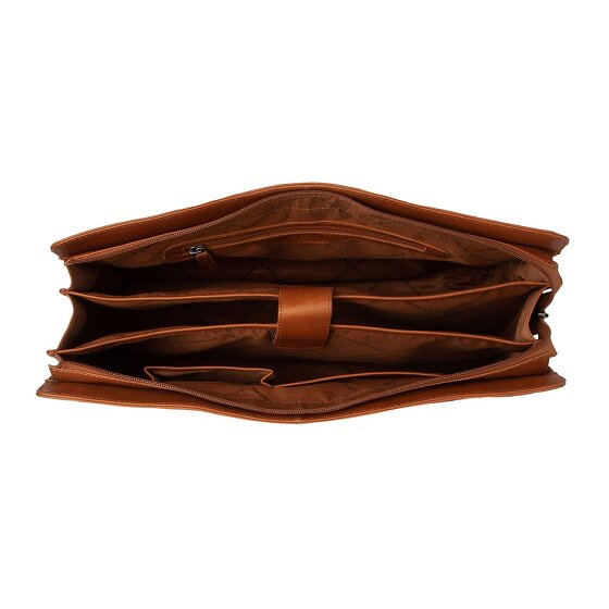 The Chesterfield Brand Fidenza Shoulder Bag Leather 40 cm Laptop compartment