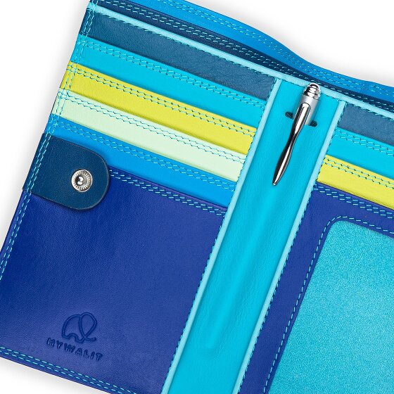 Mywalit Wallet RFID protection Genuine Leather 8 cm