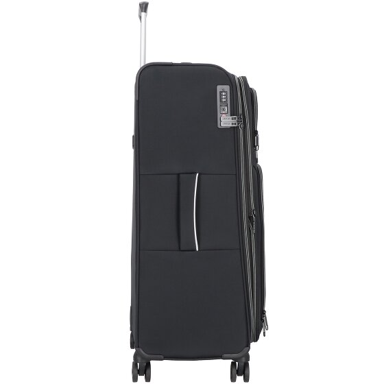 d&n Travel Line 9204 4 wheels Trolley L 76 cm with expansion pleat