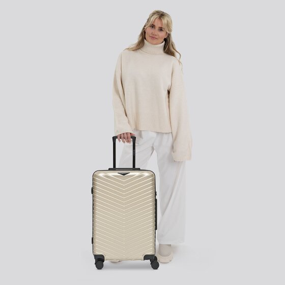 Redolz Essentials 18 4 wheels Trolley 66 cm with expansion pleat