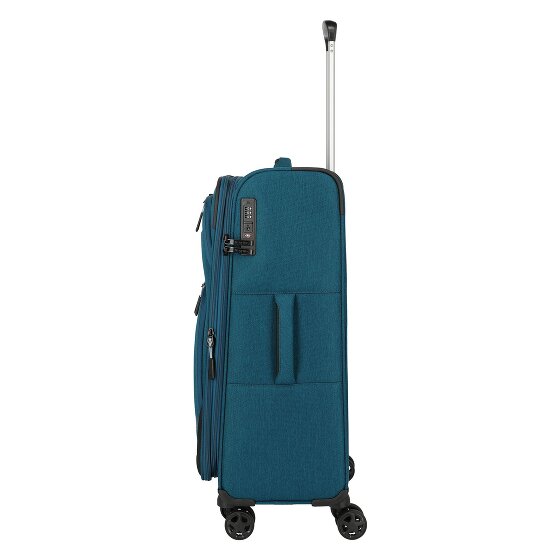 Travelite Kick Off 4 wheels Trolley M 67 cm Expandable