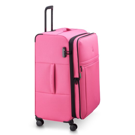 Delsey Paris x United Colors of Benetton BE 4-wheeled trolley L 76 cm with expansion fold
