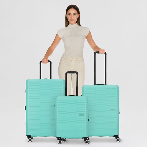 American Tourister Sunset Hills 4 wheels Suitcase set 3-piece