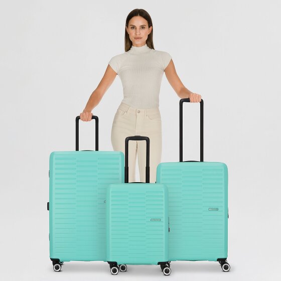 American Tourister Sunset Hills 4 wheels Suitcase set 3-piece