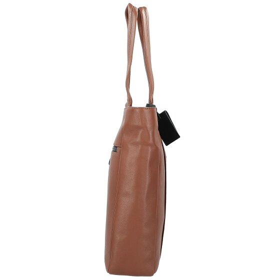 Burkely Bold Bobby shopper bag leather 32cm laptop compartment
