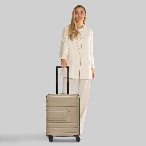 Redolz Essentials 11 4 wheels Cabin trolley 55 cm with expansion pleat