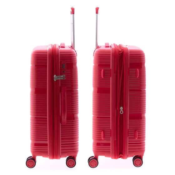 Gladiator 0800 4 wheels Trolley 65 cm with expansion pleat