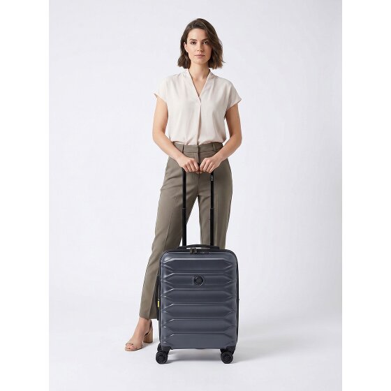 Delsey Paris Meteor 4 wheels Cabin suitcase 55 cm Expandable