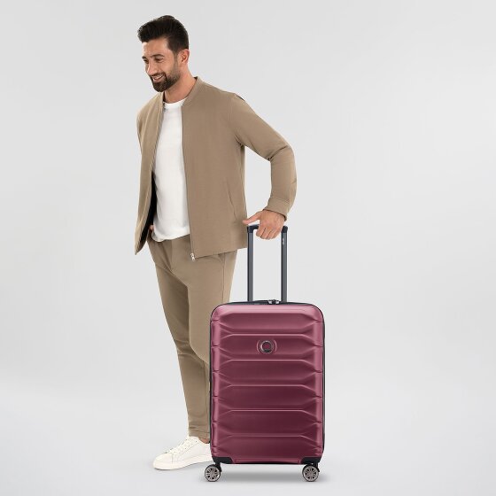 Delsey Paris Meteor 4 wheels Trolley 68 cm with expansion pleat